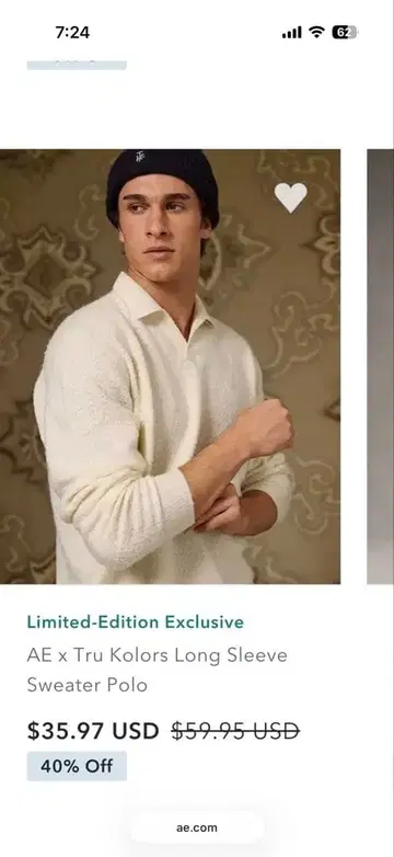 American Eagle 남성용 스웨터