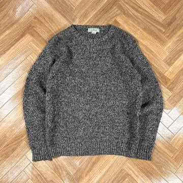 90s 엘엘빈 크루넥 스웨터 셰틀랜드 울 아일랜드제