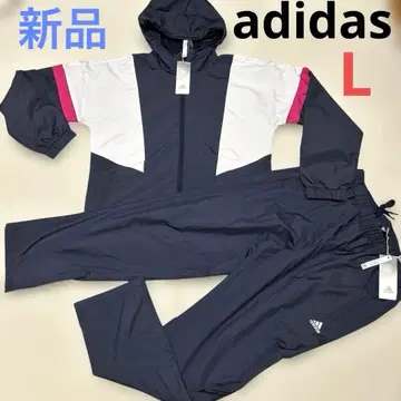 아디다스 바스락 상하의 세트 속기모 L 윈드 브레이커 여성용
