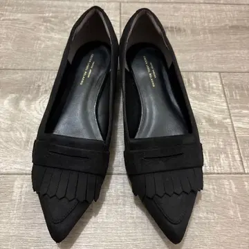 GREENLABELRELAXING 스웨이드 플랫슈즈 24cm