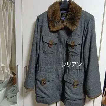 레리안 블루 그레이 자켓