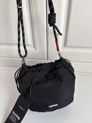 topologie 뜨개질 핸들 숄더백