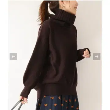 스픽 앤 스팬 캐시미어 울 터틀 풀오버