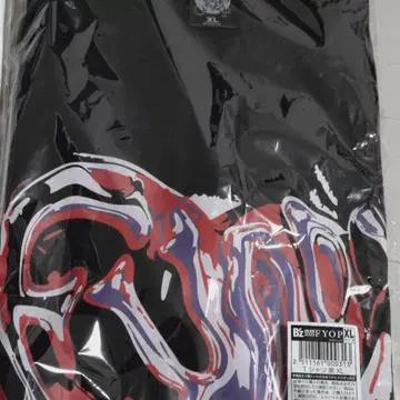 B'z FYOP LIVEGYM 투어 셔츠 XL 블랙