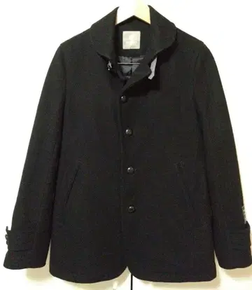 [ 새상품급 ] nano UNIVERSE 블랙 울 피코트 사이즈 S