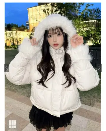 멀티 Way 후드 부착 퍼 다운 자켓 kd81