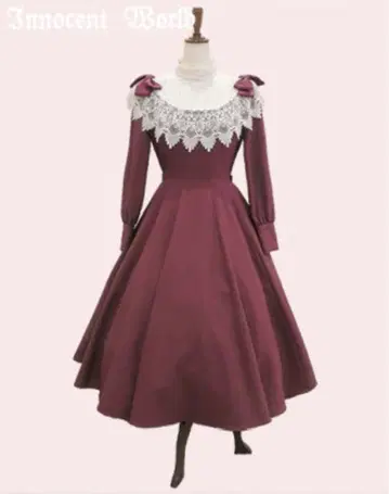 InnocentWorld 리본 레이스 원피스