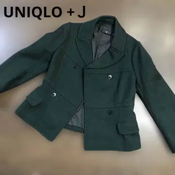 UNIQLO 플러스 제이 울 자켓 모스그린 질 샌더