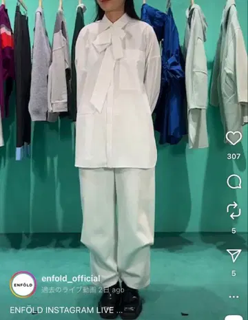 엔폴드 맨투맨 팬츠