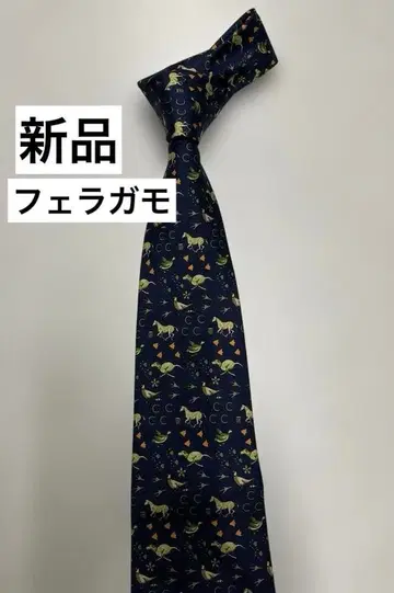 새상품 페라가모 넥타이 7-12 벨트 지갑