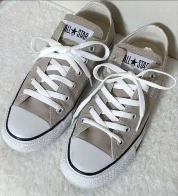 [ 완판 새상품급 ] IENA 24cm 컨버스 올스타 스니커즈 베이지