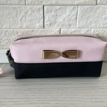 빅토리아 시크릿 리본 파우치 핑크/블랙