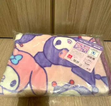 새상품 캐릭터 마이멜로디 따뜻한 포근 담요 쿠로미 무릎 담요