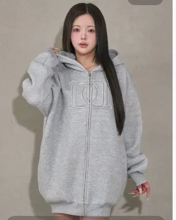 Darich 아플리케 DD 로고 후드티