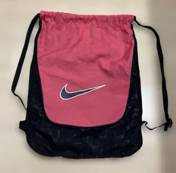 Nike 드로우 스트링 백 핑크/블랙