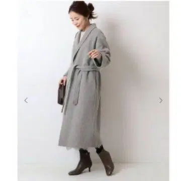 Spick&Span 숄카라 리버 코트