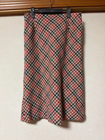 lali 체크 무늬 타이트 스커트 사이즈 3 멜로즈