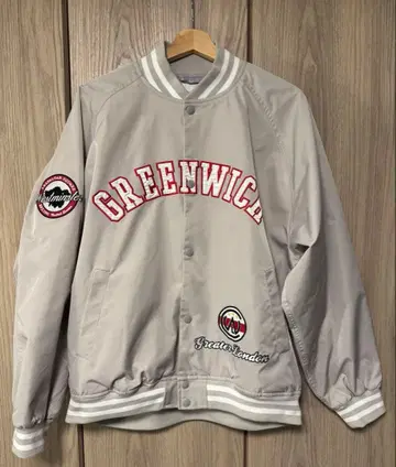 GREENWICH 자수 아우터 그레이