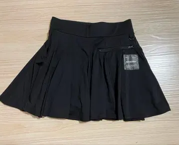 JACKBUNNY 블랙 플레어 스커트 사이즈 2