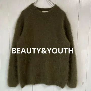 BEAUTY&YOUTH 복슬복슬 크루넥 스웨터 부드러운 울 83%