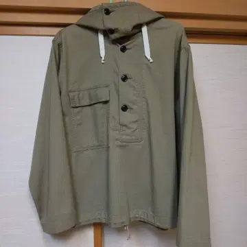 드라이 본즈 헤링본 아노락 스모크 후드티