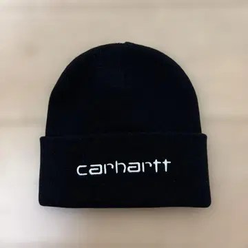 carhartt 블랙 니트 모자