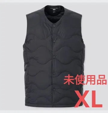 울트라 라이트 다운 컴팩트 베스트 (퀼트) 유니클로 XL 블랙