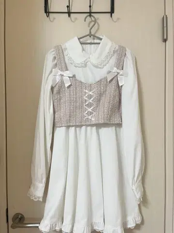 허니시나몬 honeycinnamon 뷔스티에 원피스 핑크