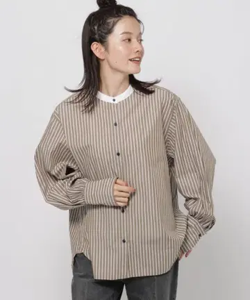 niko and.. 카라 2WAY 스트라이프 셔츠