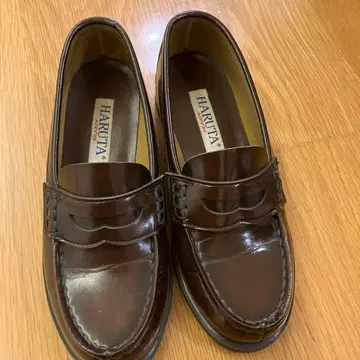 수일만 사용 HARUTA 로퍼 22.0cm 브라운 EEE