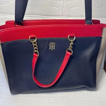 타미힐피거 백 네이비/레드