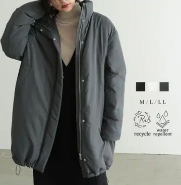 for/c 발수 충전솜 볼륨 코트