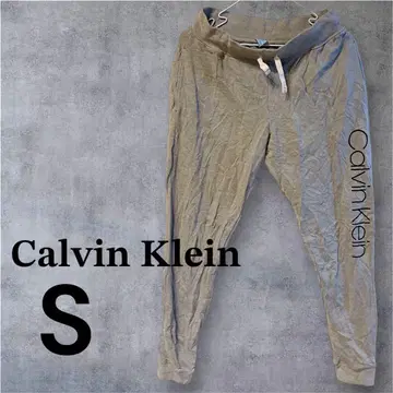 인기 Calvin Klein 그레이 스웨트 팬츠 [ S ]