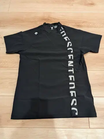 DESCENTE 골프 셔츠 L 블랙