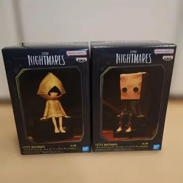 LITTLE NIGHTMARES 모니터 탑 피규어 2체 세트