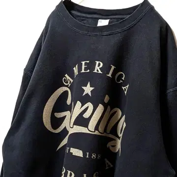 GERING 미국 네브라스카 맨투맨 트레이닝복 블랙 XL 구제 의류