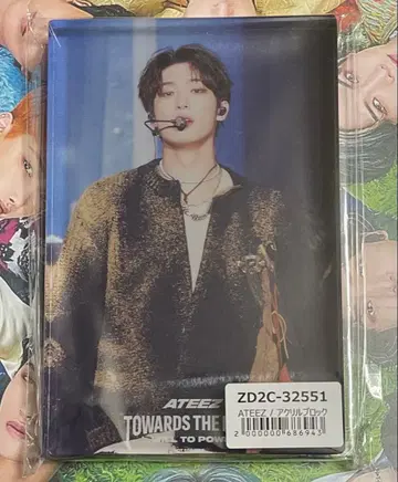 민기 ATEEZ 2024 월드투어 DVD 특전 아크릴 블록