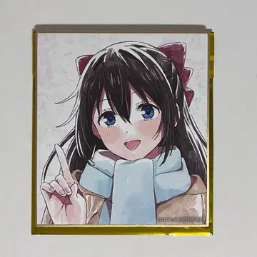 영화 사키 제2장 입장객 혜택 미니 색지 사쿠라자카 시즈쿠