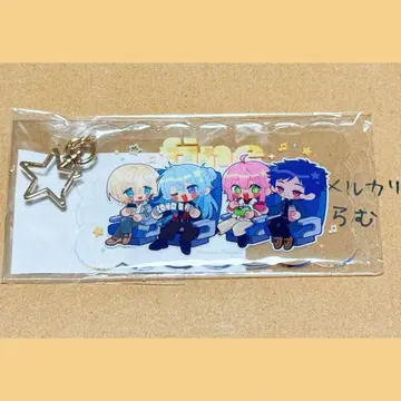 앙스타 fine 두근두근 트립 아크릴 키링 에이치 와타루 토리 유즈루