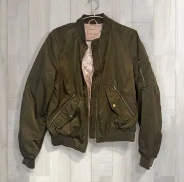 Y2K PULL&BEAR 다운 자켓 M 올리브 그린