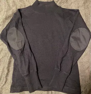 이탈리아 해군 모크넥 울 스웨터 네이비