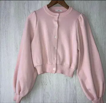 yori 퍼프 슬리브 숏 가디건 [ 2023SP ]