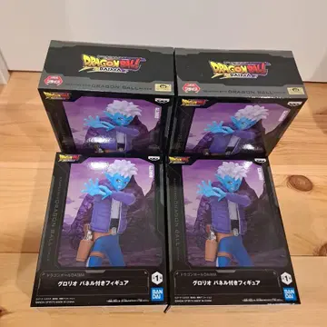 드래곤볼 글로리오 패널 포함 피규어 4개 세트