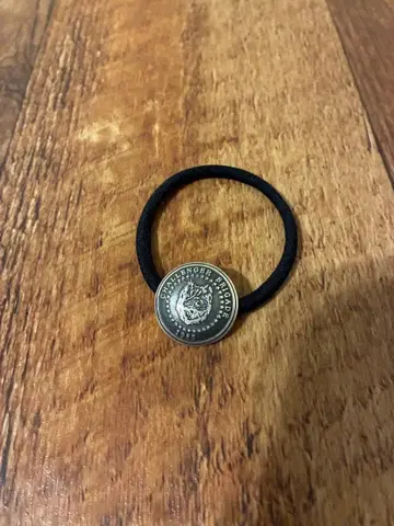 CHALLENGER 헤어 타이 콘초 실버 머리끈