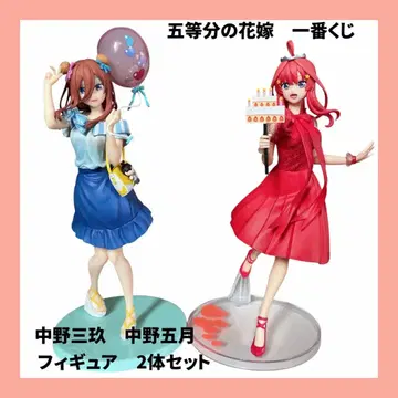 제일복권 5등분의 신부 나카노 미쿠 나카노 이츠키 피규어