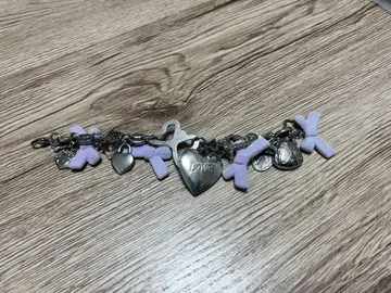 psyphin 팔찌 라벤더 리본