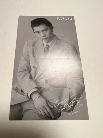 하뉴 유즈루 Harper's BAZAAR 스티커