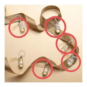 미피 메지루시 액세서리 5개 세트