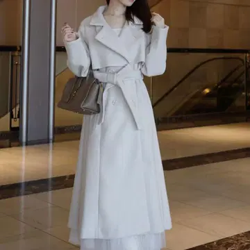 dazzlin 2WAY 컬러 레이디 코트 롱 코트