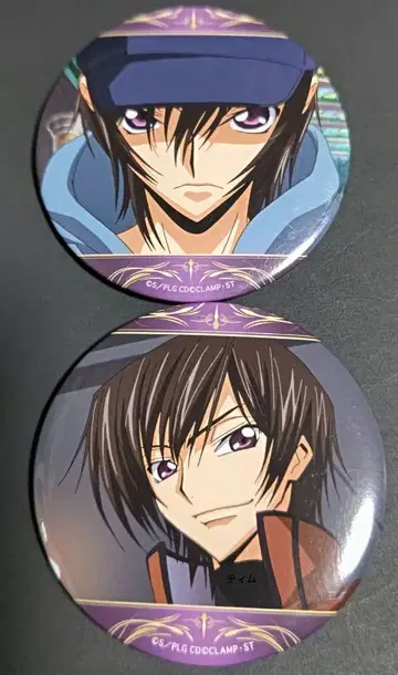 코드 기어스 캔뱃지 를르슈 2개 세트